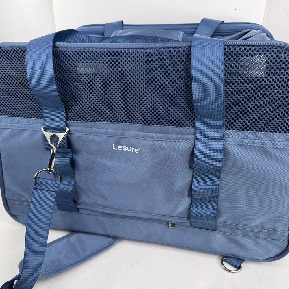 Lesure Collapsible Dog Crate Backpack Portable Travel Kennel Small Animal Pocket
